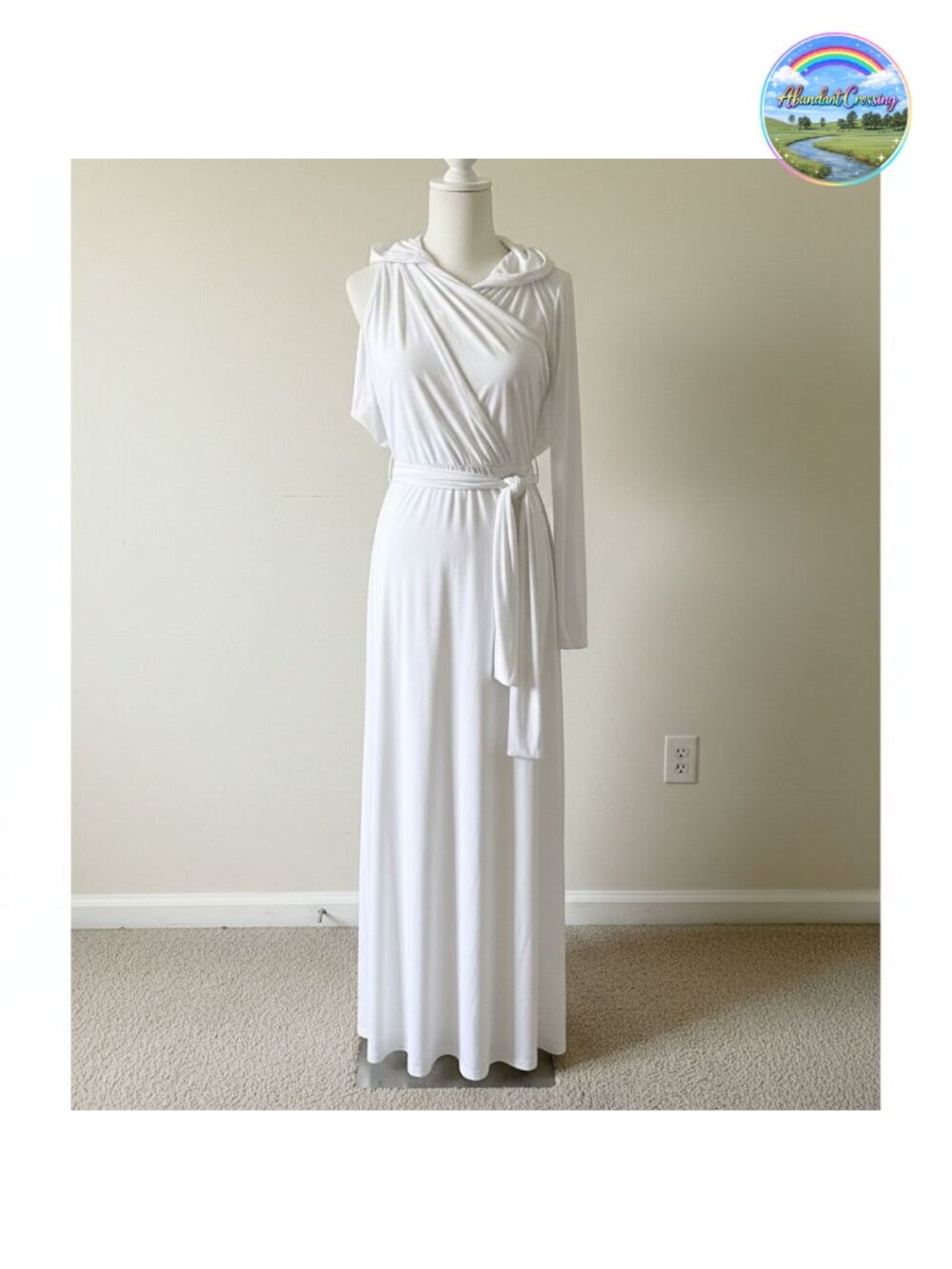 Women Convertible Multi Way Maxi Dress Halter Prom Evening Gown